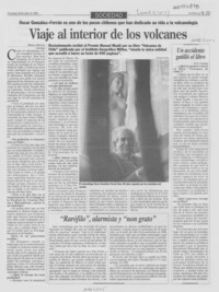 Viaje al interior de los volcanes