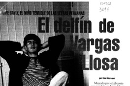 El delfín de Vargas Llosa  [artículo] Lina Meruane.