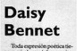 Daisy Bennett