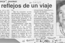 Los Reflejos de un viaje  [artículo].