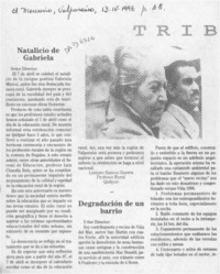 Natalicio de Gabriela  [artículo] Lautaro Ramos Guerra.