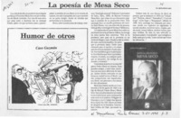 La poesía de Mesa Seco  [artículo] Marino Muñoz Lagos.