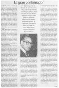 El gran continuador