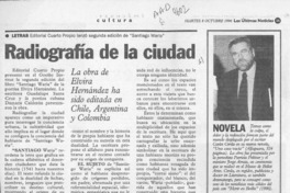 Radiografía de la ciudad