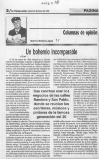Un bohemio incomparable