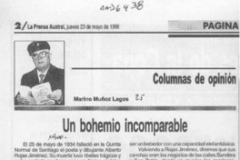 Un bohemio incomparable