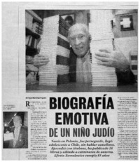 Biografía emotiva de un niño judío
