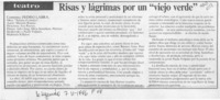 Risas y lágrimas por un "viejo verde"