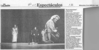 "El Encuentramiento" el 20 en la Oz  [artículo].