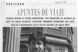 Apuntes de viaje  [artículo] Vidia Gutiérrez.
