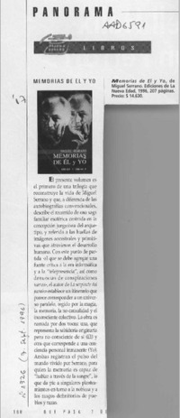 Memorias de él y yo  [artículo].