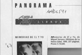 Memorias de él y yo  [artículo].