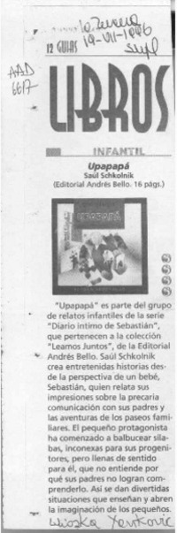 Upapapá  [artículo] Lilioska Yankovic.