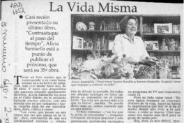 La vida misma  [artículo] Eduardo Arancibia M.