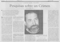 Pesquisas sobre un crimen
