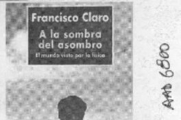 A la sombra del asombro  [artículo].