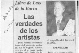Las Verdades de los artistas  [artículo].