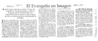 El Evangelio en imagen  [artículo].