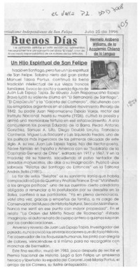 Un hijo espiritual de San Felipe