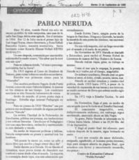 Pablo Neruda  [artículo].