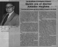 Quién era el doctor Amador Neghme  [artículo].