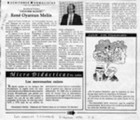 René Oyarzún Melín  [artículo] Carlos René Ibacache I.