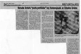 Neruda, antaño "poeta prohibido" hoy homenajeado en Estados Unidos