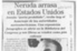 Neruda arrasa en Estados Unidos
