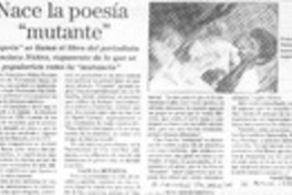Nace la poesía "mutante"