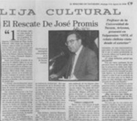 El Rescate de José Promis