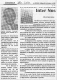 Inter Nos  [artículo] Enrique Neiman.
