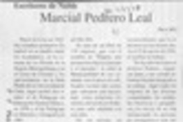 Marcial Pedrero Leal
