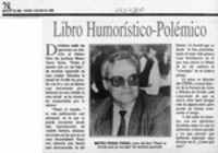 Libro humorístico-polémico  [artículo].