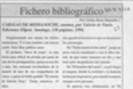 Fichero bibliográfico  [artículo] Carlos René Ibacache I.