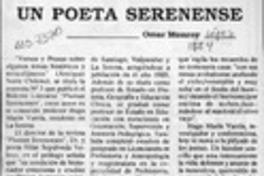Un poeta serenense  [artículo] Omar Monroy.