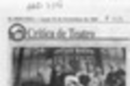 Entorno seductor para una limitada propuesta  [artículo] Carola Oyarzún L.