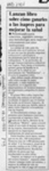 Lanzan libro sobre cómo ganarles a las isapres para mejorar la salud  [artículo].