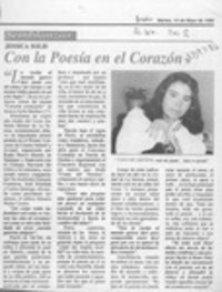 Con la poesía en el corazón