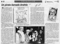 Un pirata llamado Andrés  [artículo] Gonzalo Jiménez Rojas.