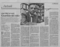 Guardían del mito  [artículo] Andrea Alonso.