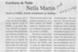 Nella Martin  [artículo].