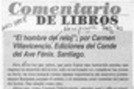 "El Hombre del reloj"  [artículo] H. R. Cortés.