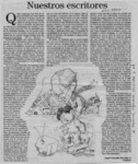 Nuestros escritores  [artículo] Angel Custodio Herrada N.