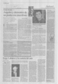 Angeles y demonios de un poeta con micrófono