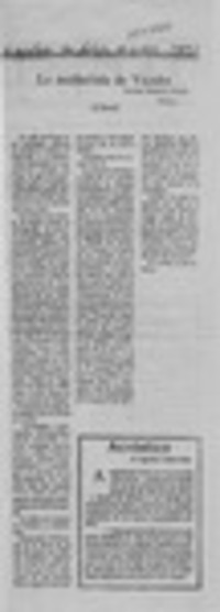 La malherida de Vicuña  [artículo] Roberto Bescós.