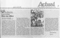 El arca de Nóaj, una voz ética  [artículo] Jaime Valdivieso.