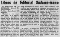 Libros de editorial sudamericana