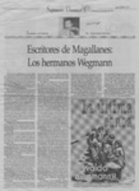 Escritores de Magallanes, los hermanos Wegmann