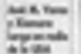 José M. Varas y Xiomara Largo en radio de la UDA  [artículo].