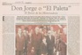 Don Jorge o "El Paleta"